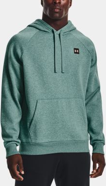 Mikina Under Armour UA Rival Fleece Hoodie - zelená