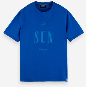 Modré pánske tričko Scotch & Soda