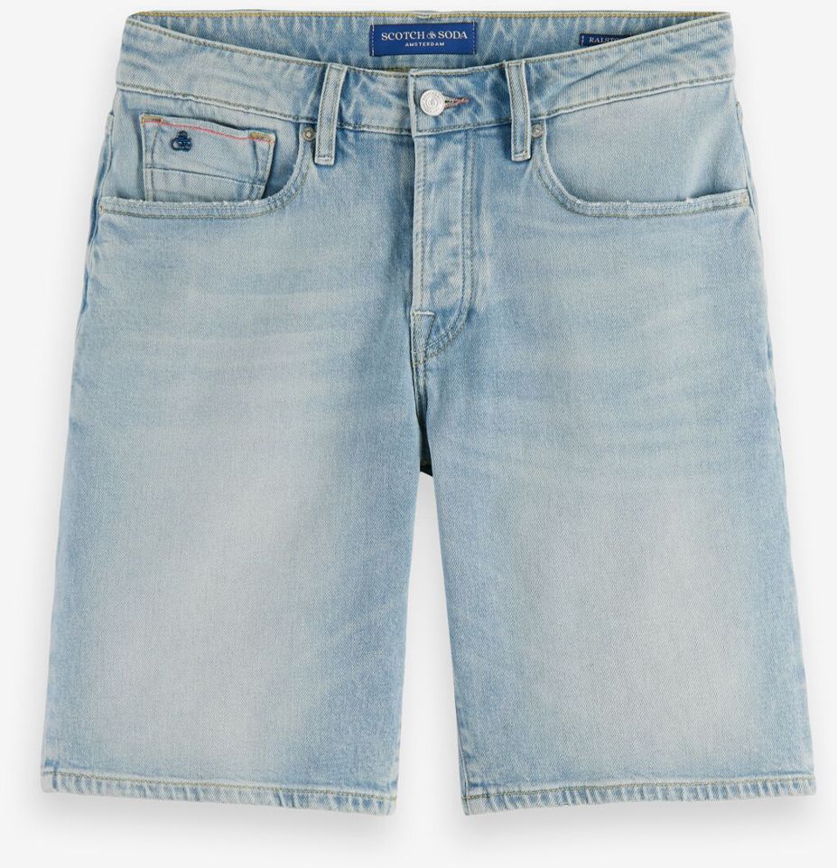 Svetlomodré pánske džínsové šortky Scotch & Soda