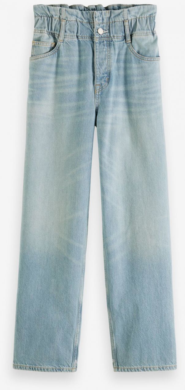 Svetlomodré dámske džínsy so širokými nohavicami Scotch & Soda