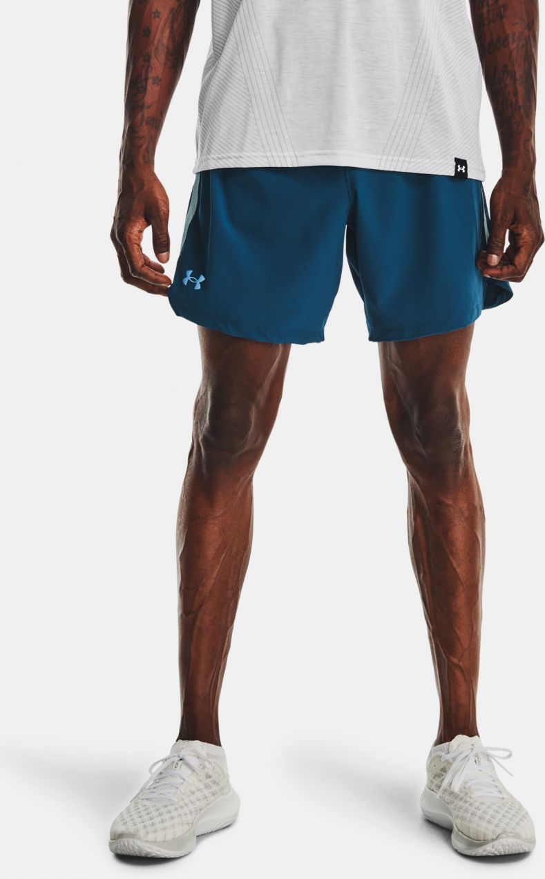 Nohavice a kraťasy pre mužov Under Armour - modrá