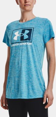 Under Armour Tech Twist Box LU SSC Blue Dámske pruhované športové tričko