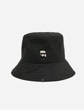 Čierny klobúk KARL LAGERFELD