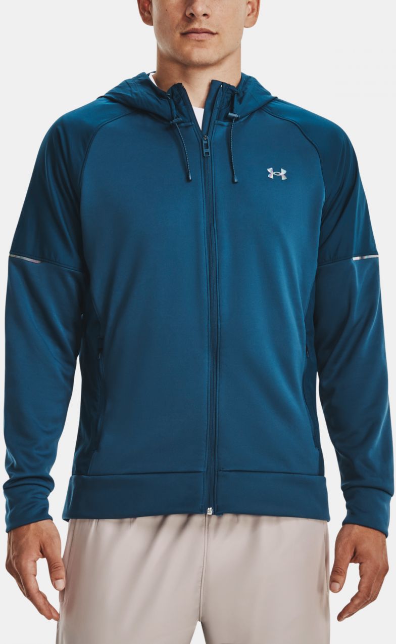 Bundy a mikiny pre mužov Under Armour - modrá