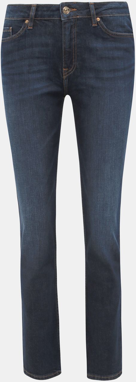 Tmavomodré dámske straight fit rifle Tommy Hilfiger Rome