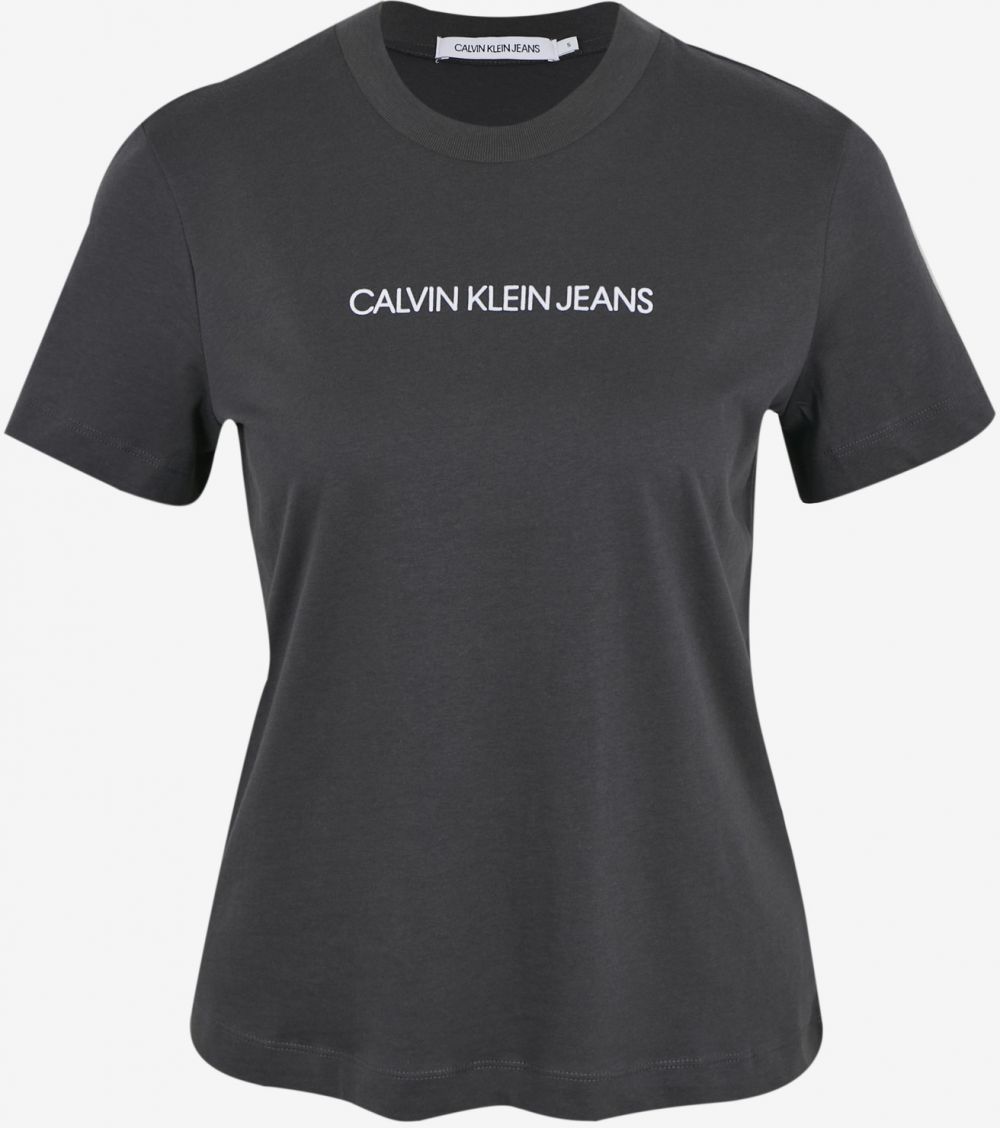 Tričká s krátkym rukávom pre ženy Calvin Klein - čierna