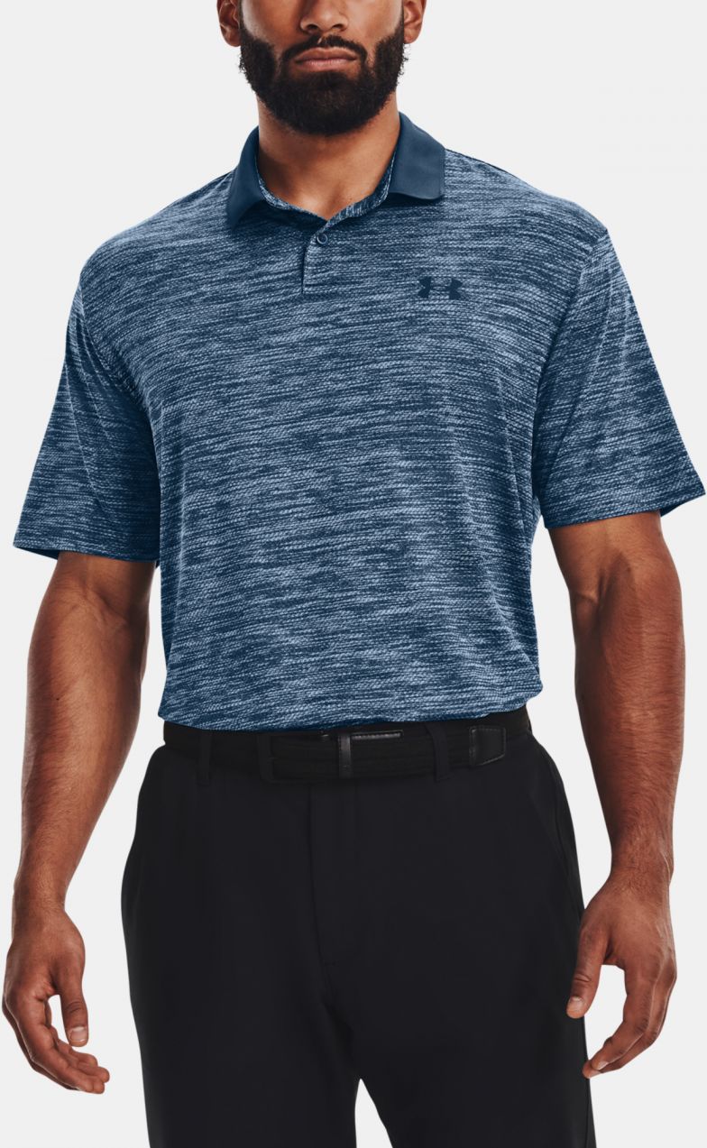 Polokošele pre mužov Under Armour - modrá