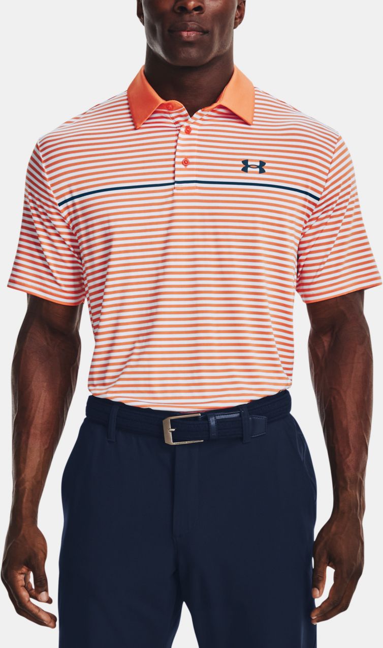 Polokošele pre mužov Under Armour - oranžová