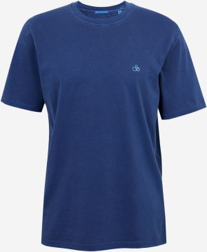 Tričká s krátkym rukávom pre mužov Scotch & Soda - tmavomodrá