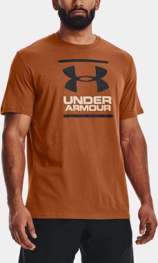 Tričká s krátkym rukávom pre mužov Under Armour - oranžová