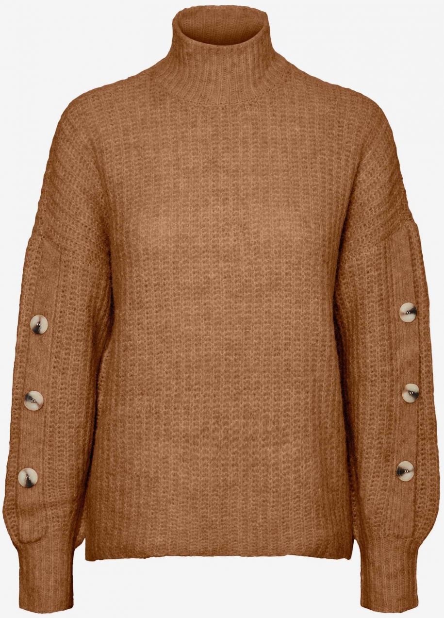 Roláky pre ženy VERO MODA - hnedá