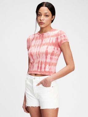 GAP Graphic Crop Top Ružová