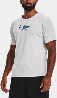 Tričká s krátkym rukávom pre mužov Under Armour - sivá
