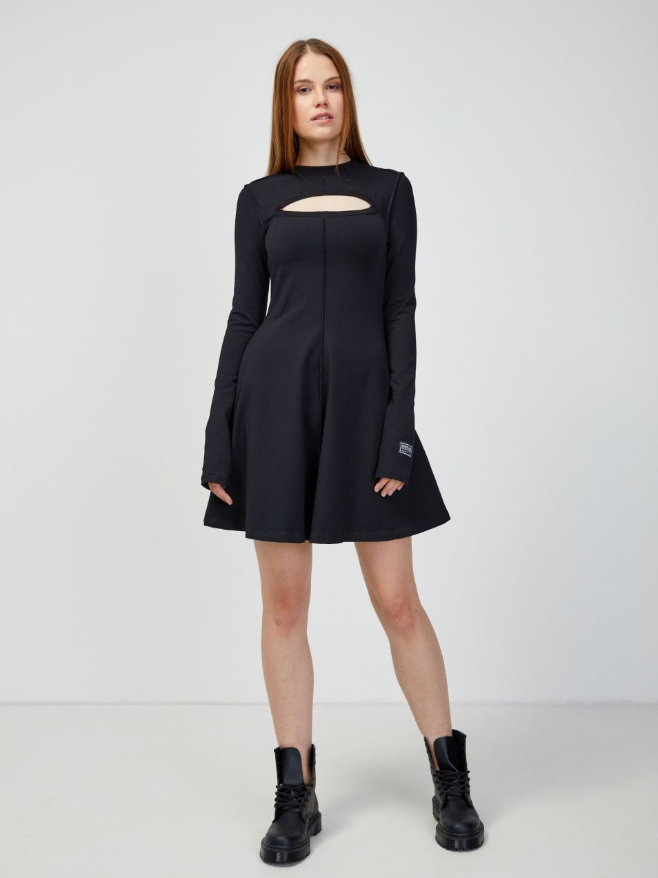 Šaty na denné nosenie pre ženy Versace Jeans Couture - čierna