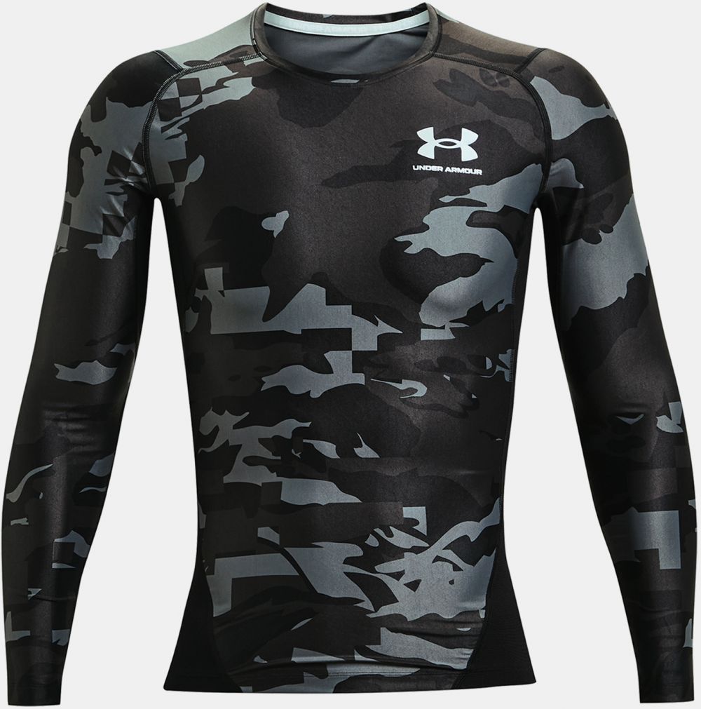 Under Armour HeatGear® Iso-Chill Comp Print Tričko Čierna