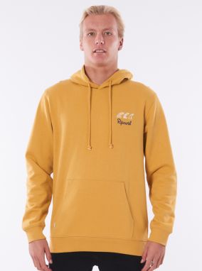 Žltá pánska mikina s kapucí Rip Curl