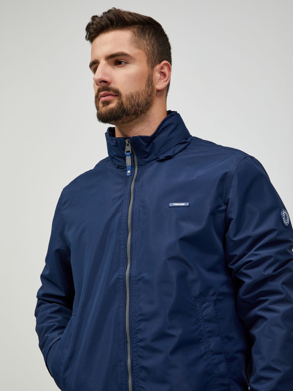 Tmavomodrá pánska bunda Ragwear Henrry