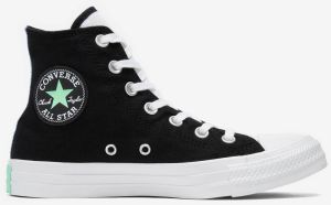 Čierne dámske členkové tenisky Converse