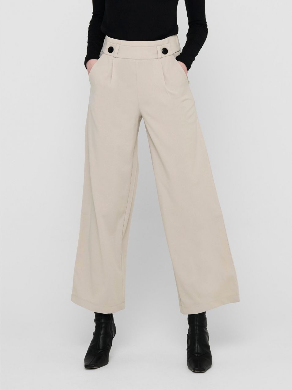 Béžové culottes Jacqueline de Yong Geggo