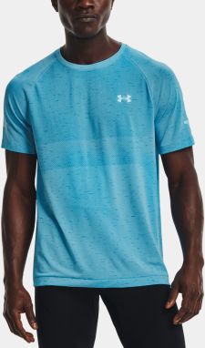 Tričko Under Armour UA Seamless Run SS - modrá