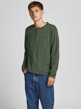 Tričká pre mužov Jack & Jones - kaki