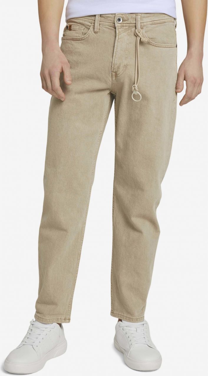 Straight fit pre mužov Tom Tailor Denim - béžová