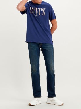 Tmavomodré pánske straight fit džíny Levi's®