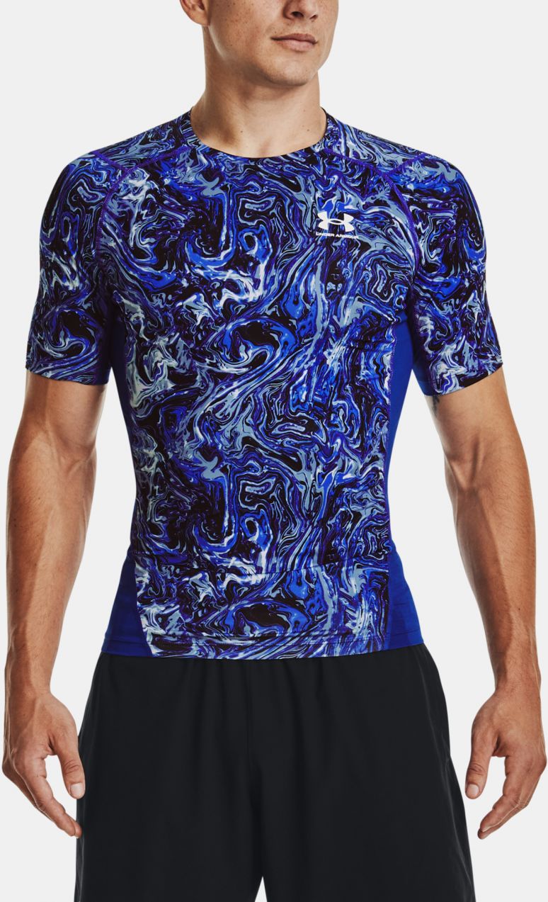 Tričká s krátkym rukávom pre mužov Under Armour - modrá