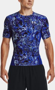 Tričká s krátkym rukávom pre mužov Under Armour - modrá