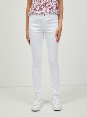 Biele skinny fit nohavice ORSAY