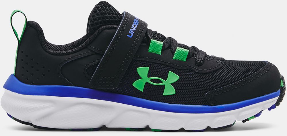 Čierne chlapčenské tenisky Under Armour UA BPS Assert 9 AC