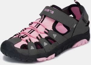 Šedo-ružové dievčenské sandále SAM 73