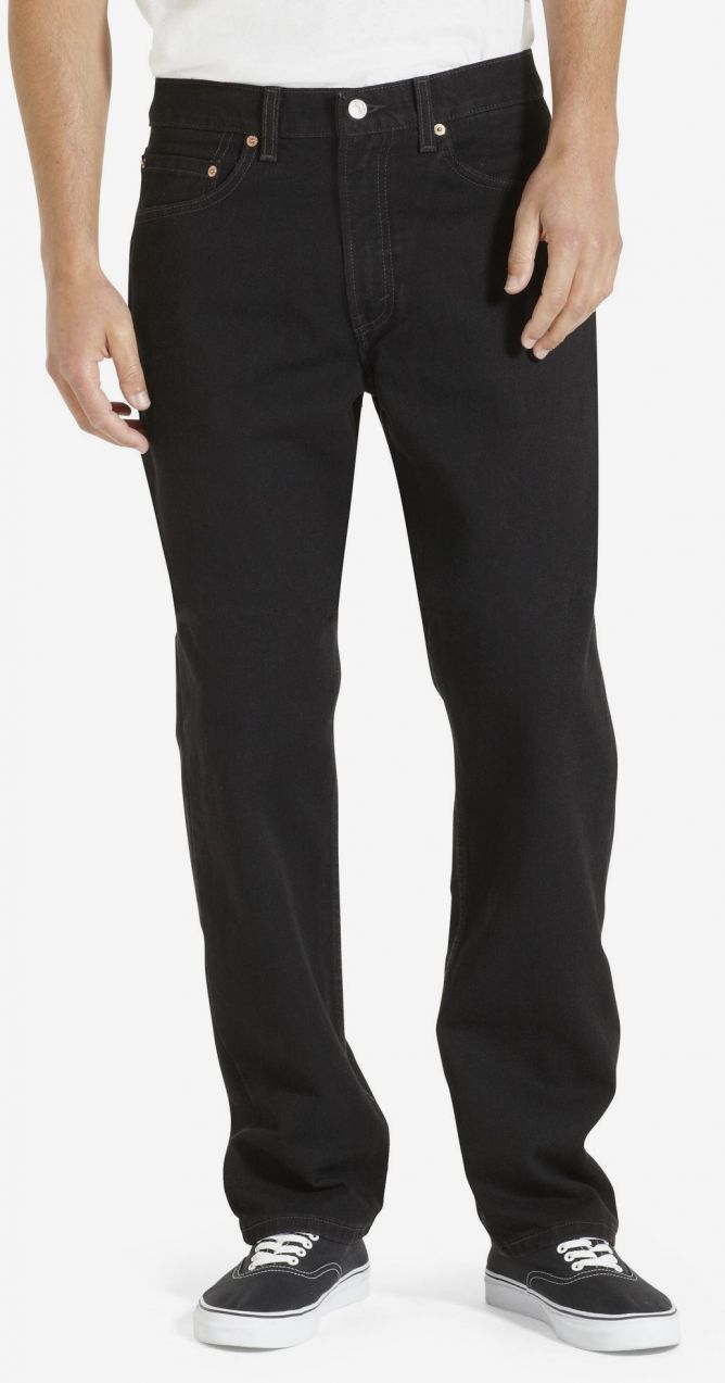 Čierne pánske straight fit rifle Levi's®