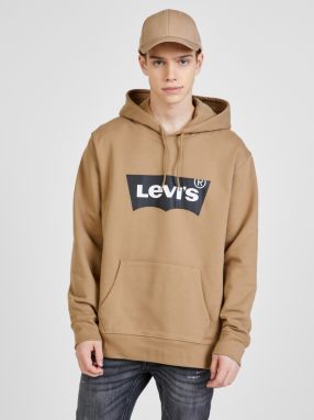 Hnedá pánska mikina s kapucňou Levi's®