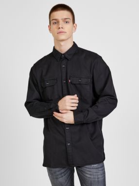 Čierna pánska menčestrová košeľa Levi's® Jackson Worker