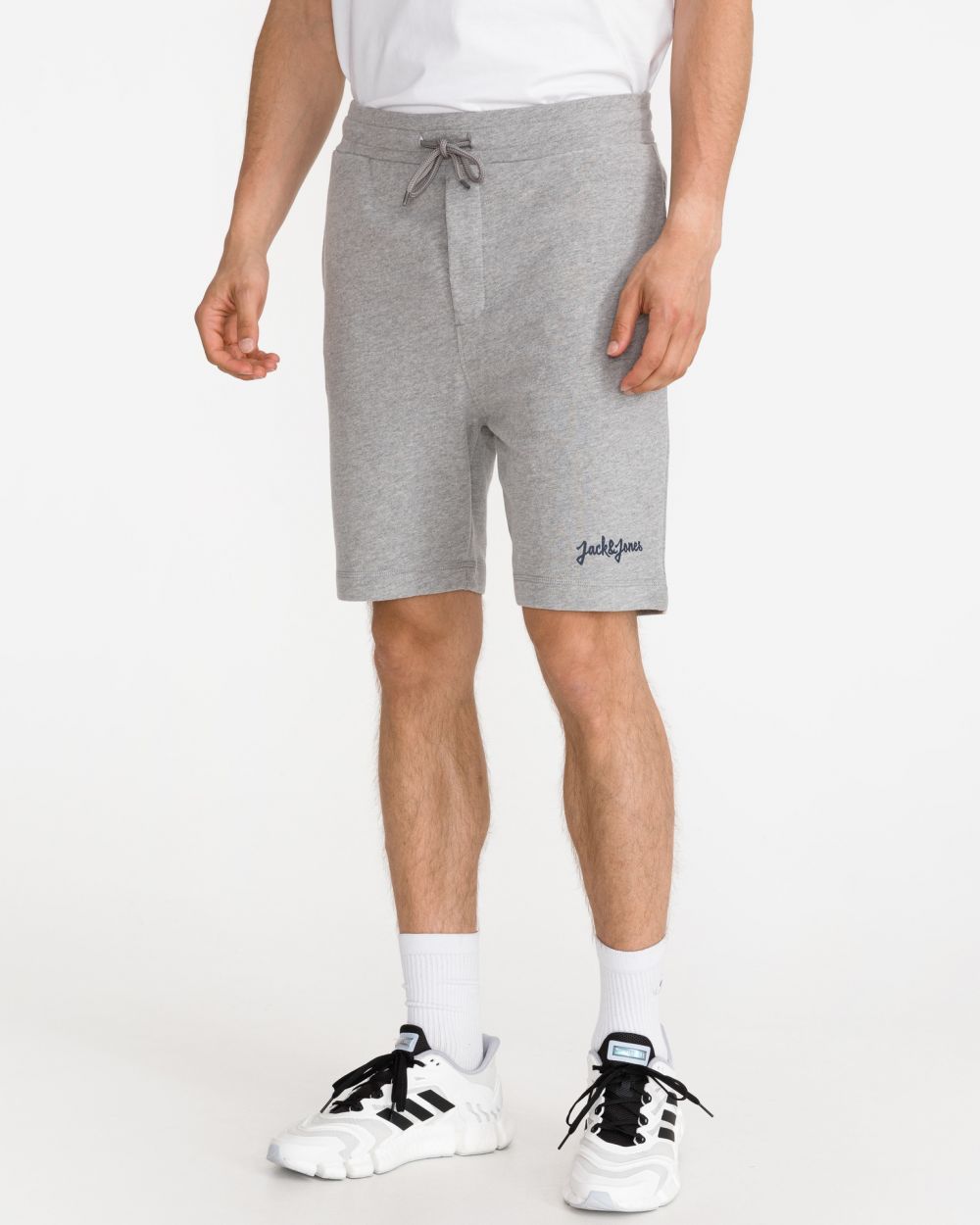 Kraťasy pre mužov Jack & Jones - sivá