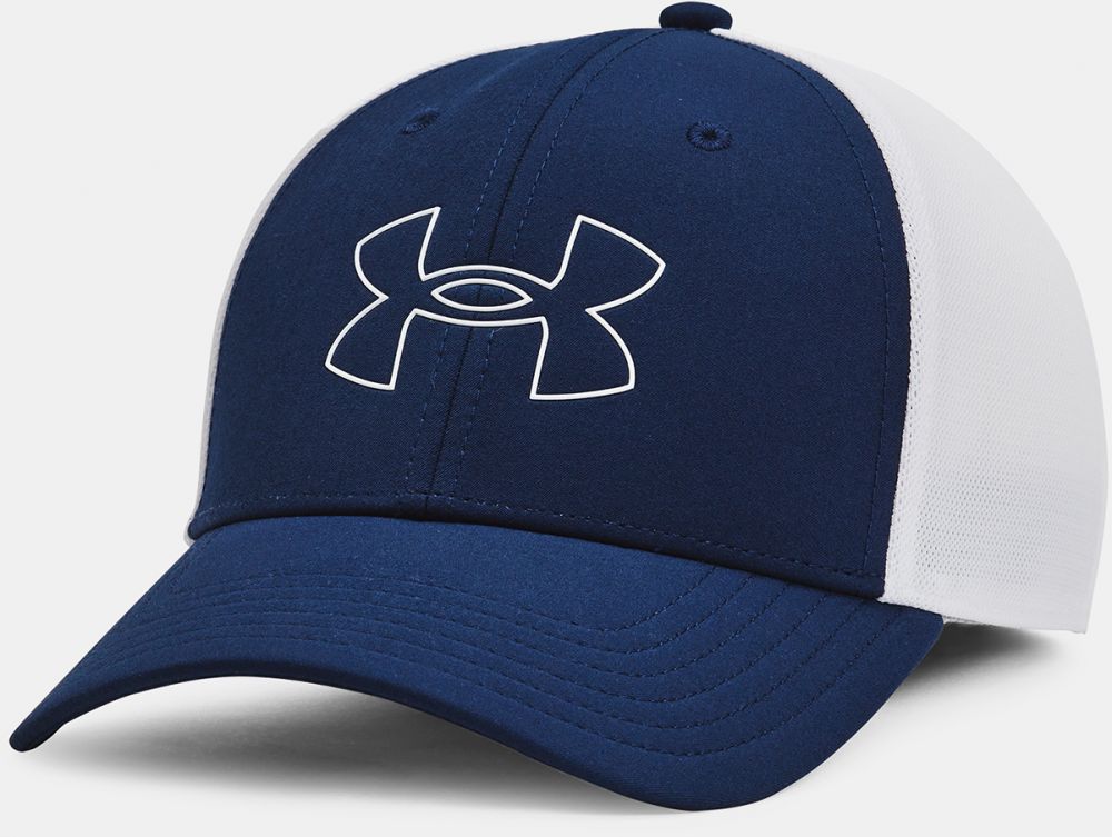 Bielo-modrá šiltovka Under Armour Iso-chill Driver Mesh Cap Adj