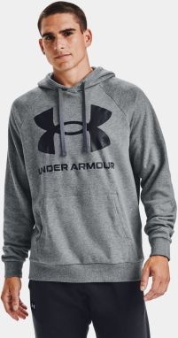 Mikina Under Armour Rival Fleece Big Logo HD - šedá