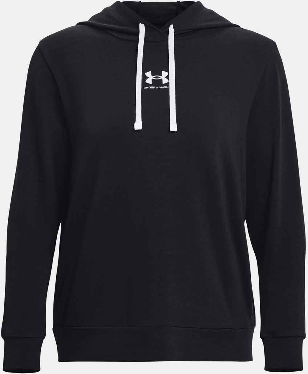 Bundy a mikiny pre ženy Under Armour - čierna, biela