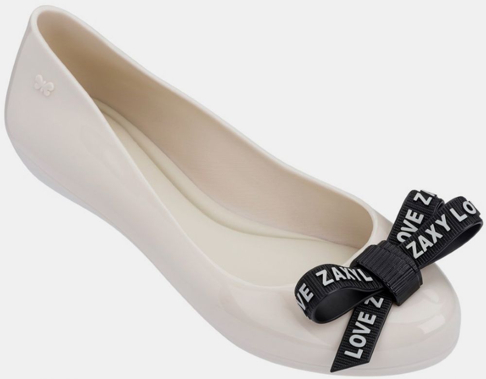 Zaxy béžové balerínky Pop Magic Fem Beige/Black