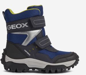 Šedé a modré chlapčenské snežnice Geox Himalaya