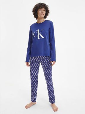 Pyžamká pre ženy Calvin Klein - modrá