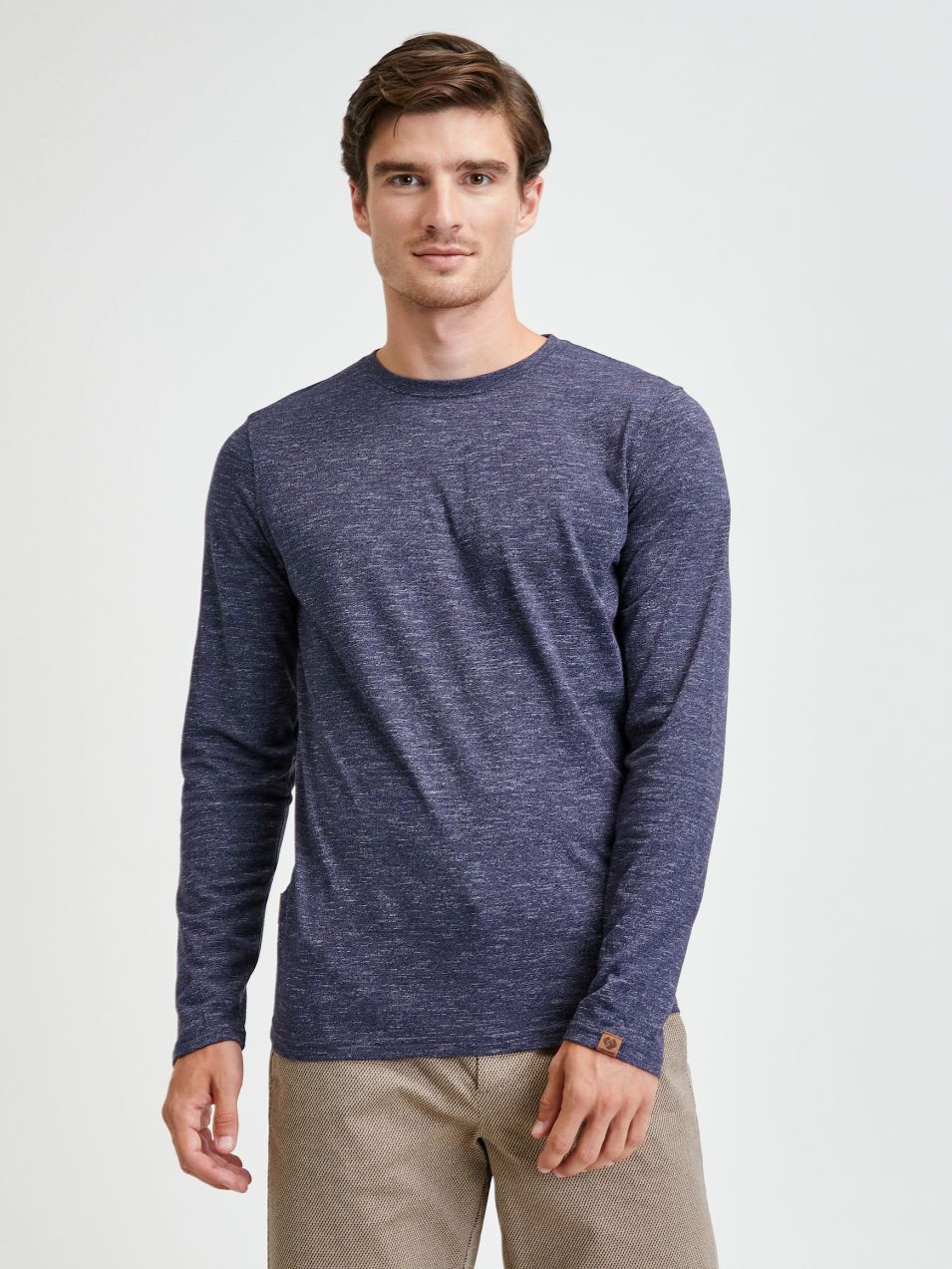 Tmavomodré pánske žíhané tričko Ragwear Galv