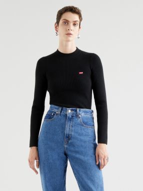 Levi's® Crew Rib Sveter Čierna