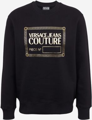 Mikiny bez kapuce pre mužov Versace Jeans Couture - čierna