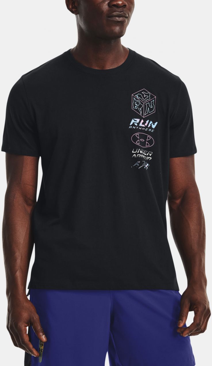 Tričká s krátkym rukávom pre mužov Under Armour - čierna