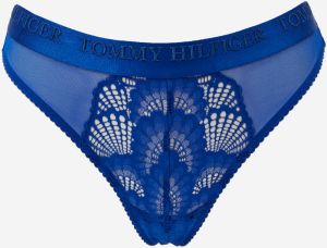 Modré tangá Tommy Hilfiger Underwear