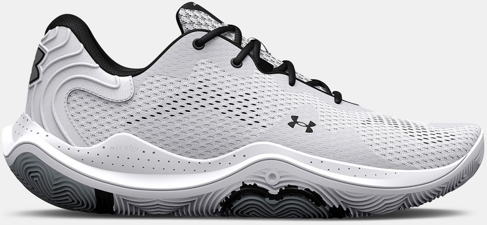 Topánky pre mužov Under Armour - biela, svetlosivá