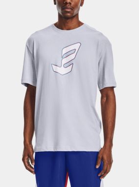 Tričko Under Armour UA EMBIID LOGO TEE-GRY