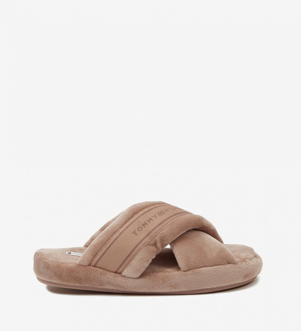 Papuče, žabky pre ženy Tommy Hilfiger - staroružová